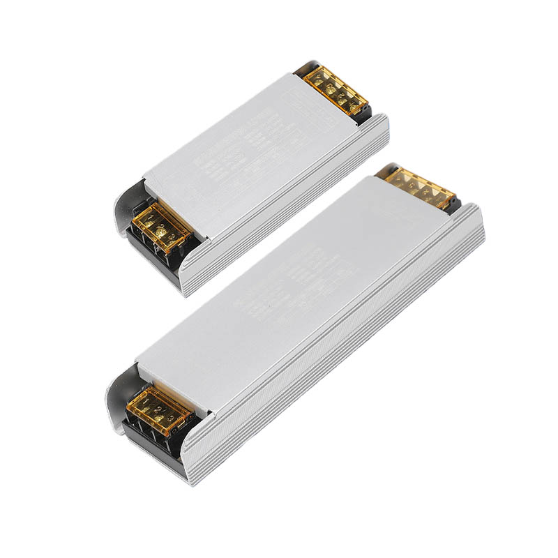 How does power factor correction technology in LED advertising signs, light strip power supplies improve energy efficiency ratings?